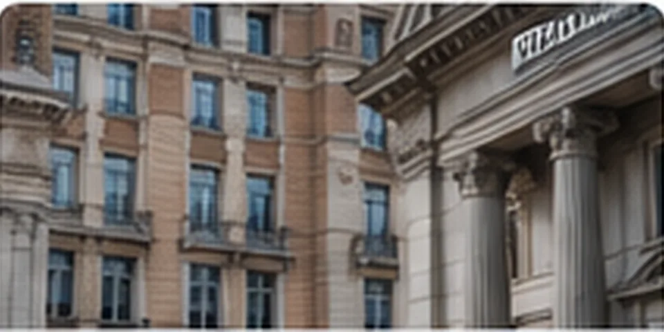 Architecture institutionnelle française évoquant les régimes de retraite